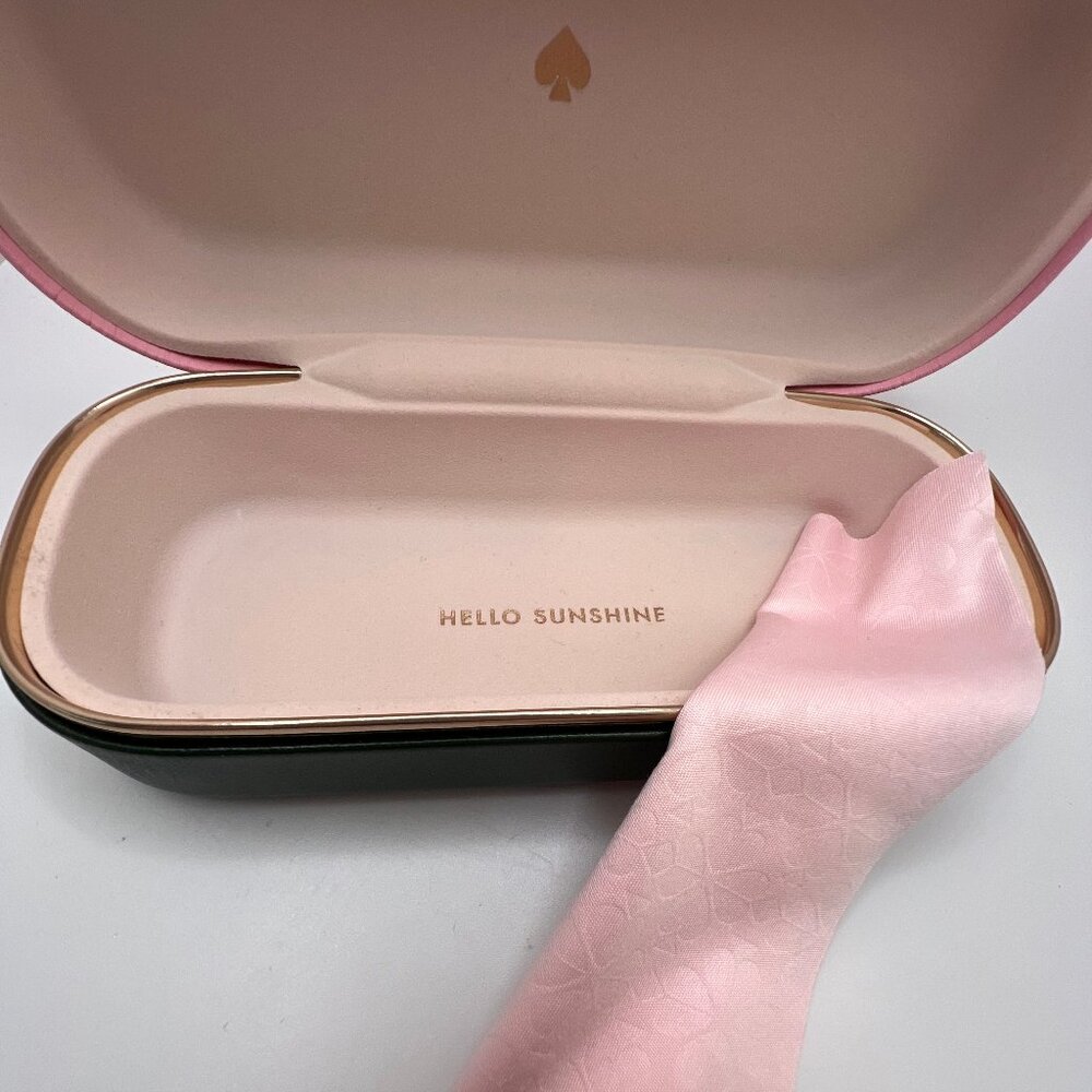 Kate Spade Pink & Green Eyeglasses Case - Picture 3 of 5